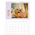 Calendario personalizado A4 — Divertido y colorido [Abril]
