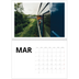 Calendario personalizado doble A4 — White space [Marzo]