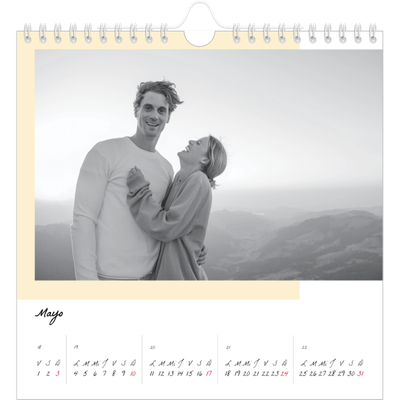 Calendarios Cuadrados — Pantallas de color [portada]