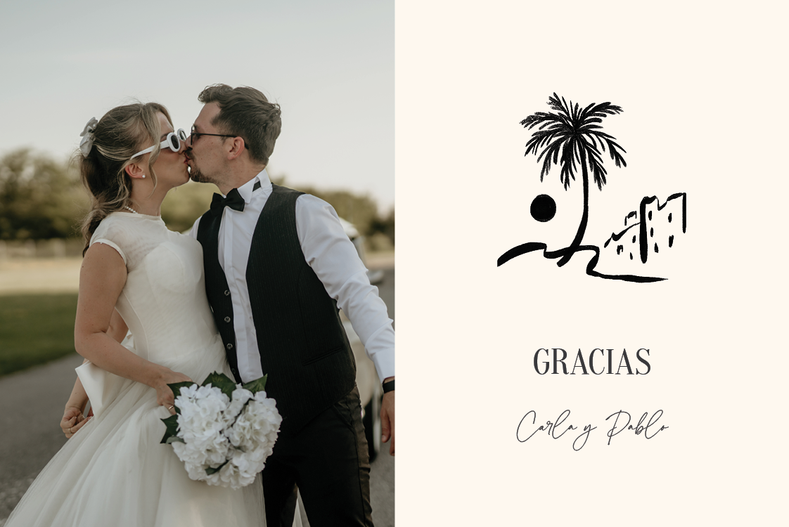 Tarjetas de agradecimiento — Destino feliz