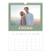 Calendario personalizado A4 — Marcos retro [Enero]