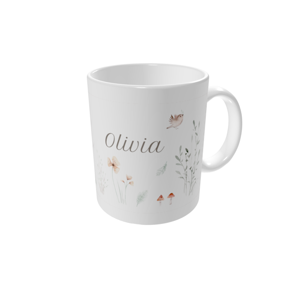Tazas personalizadas — Suave primavera