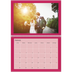 Calendario personalizado doble A4 — Brillante y llamativo [Febrero]