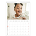 Calendario personalizado A4 — Reflejos rojos [portada]