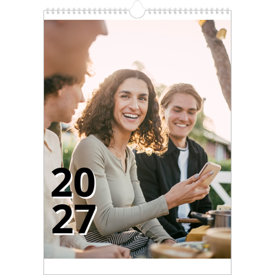 Calendarios A3 — Estilo de letra [portada]