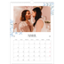 Calendarios A3 — Romance en blanco y azul [Abril]