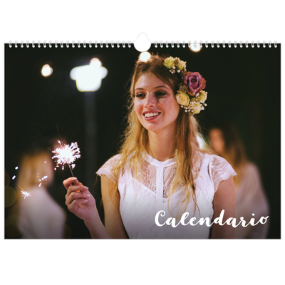 Calendario A3 horizontal — Guión sencillo [portada]