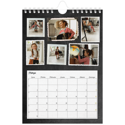 Calendario personalizado A5 — Colección de fotos [Marzo]