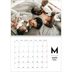 Calendario personalizado doble A4 — Letra destacada [portada]