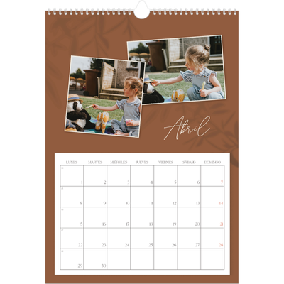 Calendarios A3 — Con los pies en la tierra [Abril]