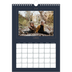 Calendario personalizado A4 — Azul de Prusia [Abril]