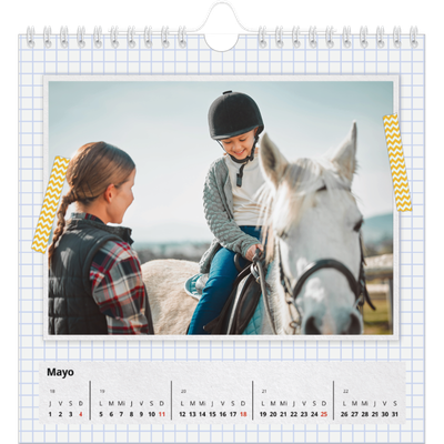 Calendarios Cuadrados — Cinta adhesiva craft [portada]