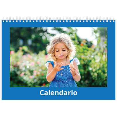 Calendario personalizado doble A4 — Colorea mi mundo [portada]