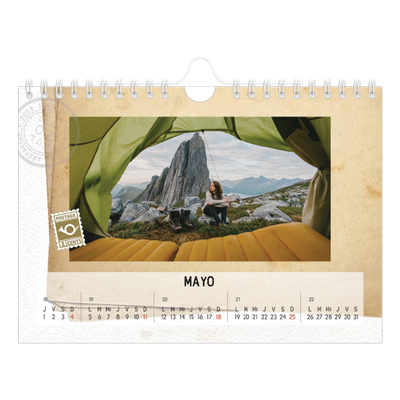 Calendario personalizado A5 — Parts unknown [portada]