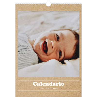 Calendarios A3 — Editorial de este año [portada]