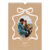 Calendario personalizado A4 — Papel kraft y lazo [portada]