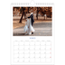 Calendario personalizado A4 — Clásico cobalto [Marzo]
