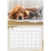 Calendario personalizado doble A4 — Classic Gold [Enero]