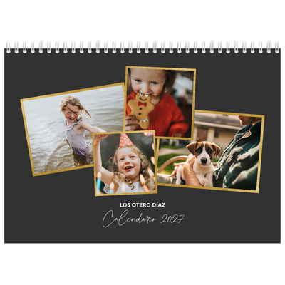 Calendario personalizado doble A4 — Tantos recuerdos [portada]