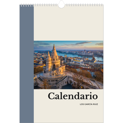 Calendarios A3 — Lugares del mundo [portada]
