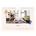 Calendario personalizado A5 — Coral minimalista [Mayo]