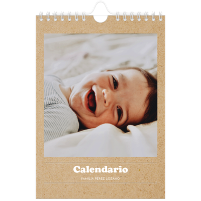Calendario personalizado A5 — Editorial de este año [portada]
