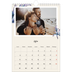 Calendario personalizado A4 — Flores pintadas [Enero]