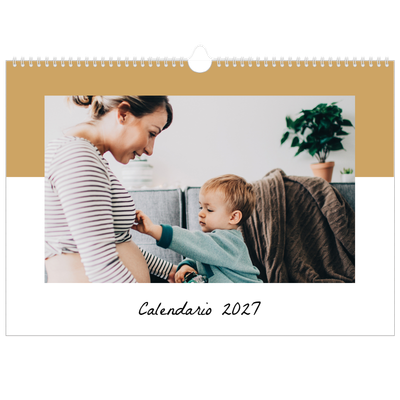 Calendario A3 horizontal — Calendario de lista de tareas [portada]