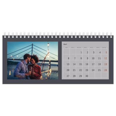 Calendarios de mesa — Colorea mi mundo [Abril]