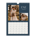 Calendario personalizado A5 — Pizarra y caligrafía [Enero]