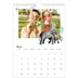 Calendario personalizado A4 — Animales de acuarela [portada]