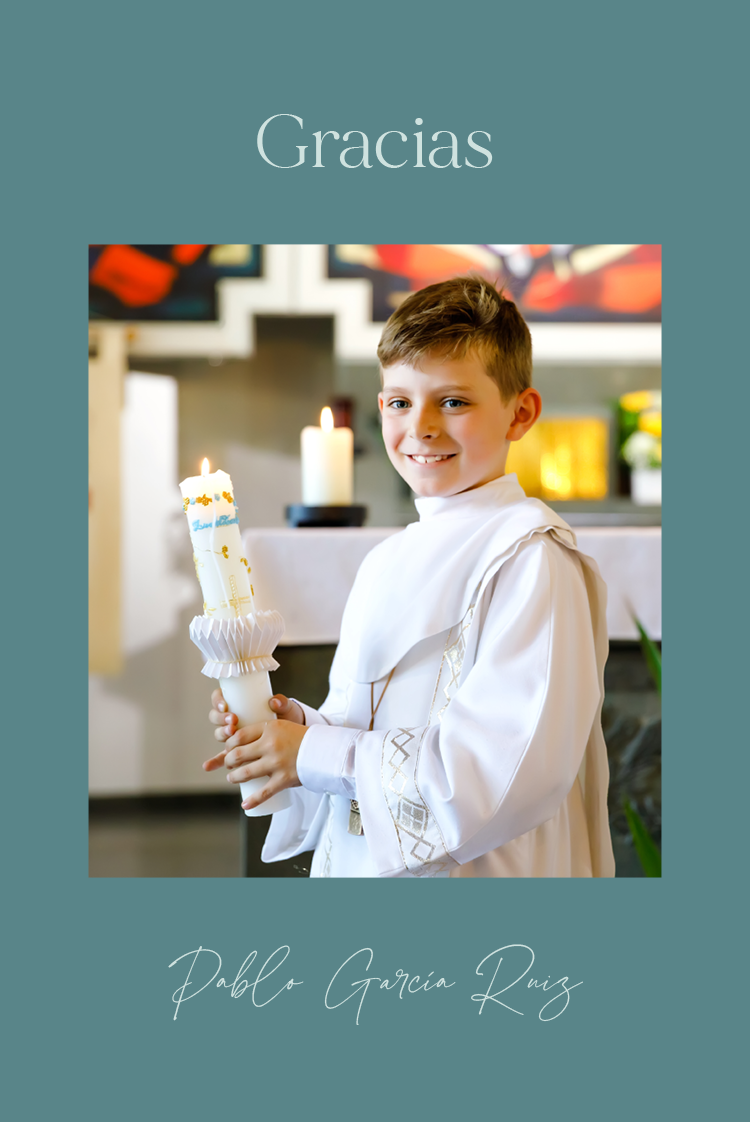 Tarjetas de agradecimiento — Moderno y verde azulado