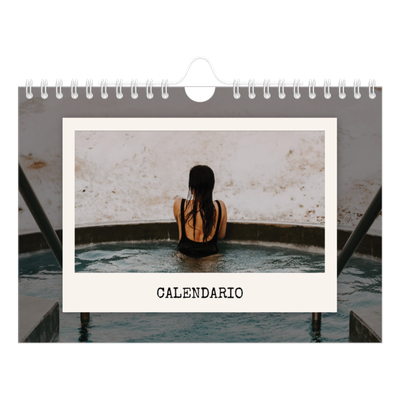Calendario personalizado A5 — La edición de retratos [portada]