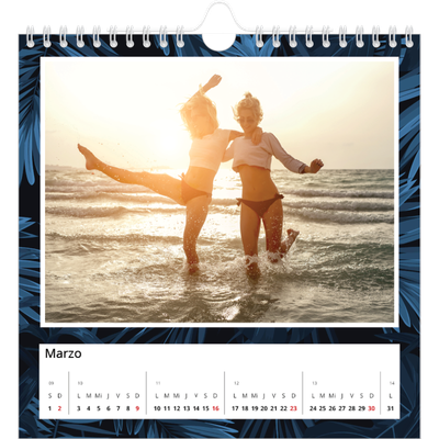 Calendarios Cuadrados — Vegetación viva [Marzo]