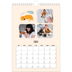 Calendario personalizado A4 — Perros y garabatos [Enero]