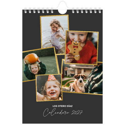 Calendario personalizado A5 — Tantos recuerdos [portada]