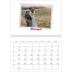 Calendario personalizado doble A4 — Firmado en carmín [Mayo]
