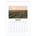 Calendarios A3 — Foto simple [Marzo]