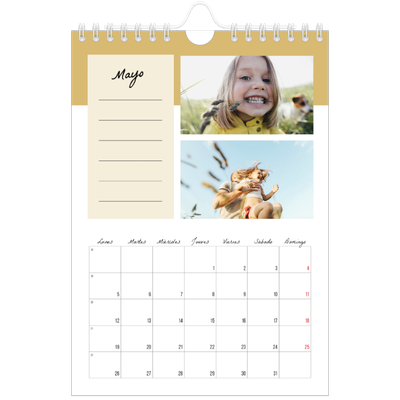 Calendario personalizado A5 — Calendario de lista de tareas [portada]