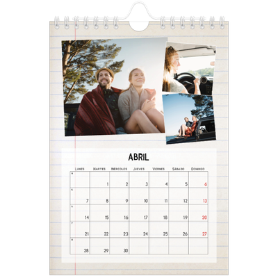 Calendario personalizado A5 — Parts unknown [Abril]