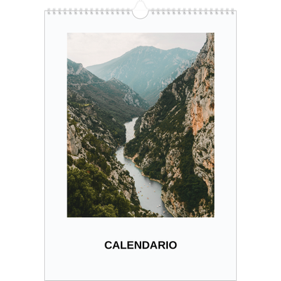 Calendarios A3 — Foto simple [portada]