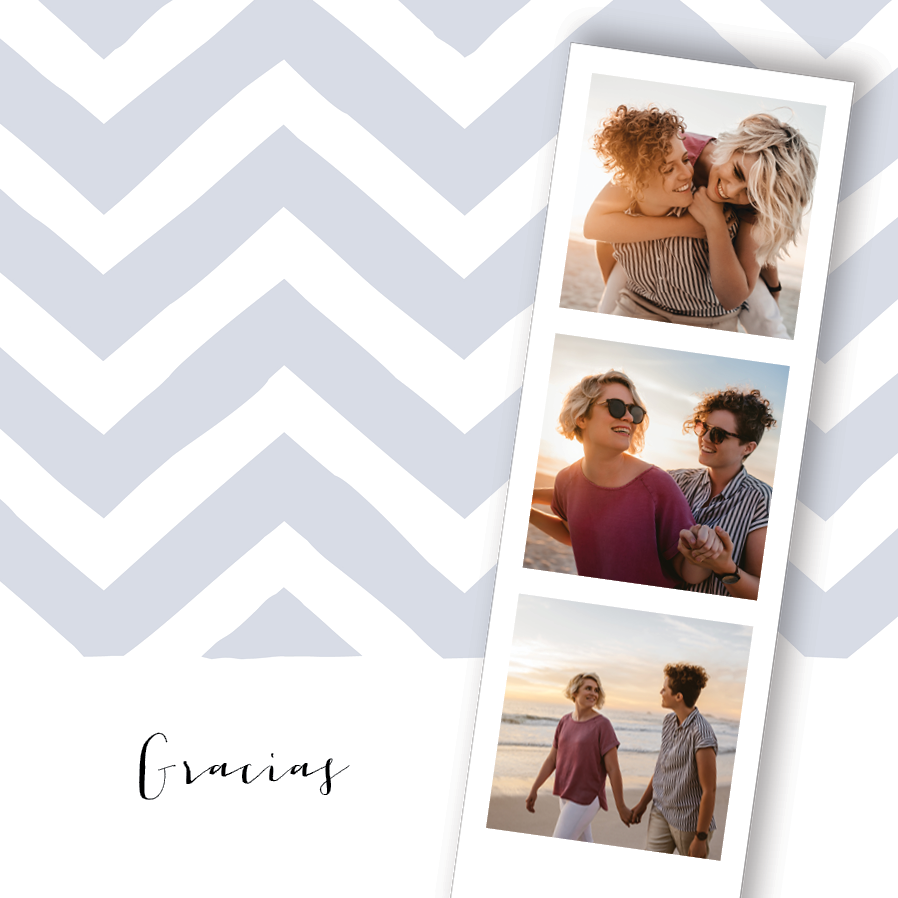 Tarjetas de agradecimiento — Fotomatón azteca