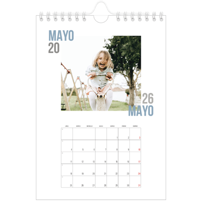 Calendario personalizado A5 — Tipo de pareja [portada]