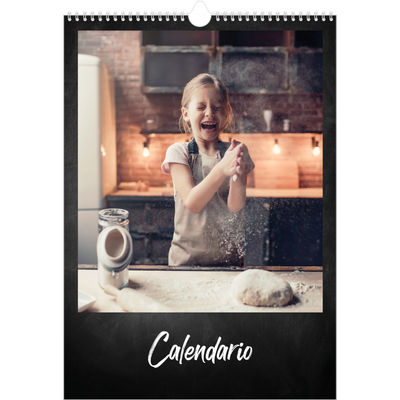 Calendarios A3 — Estilo de pizarra [portada]