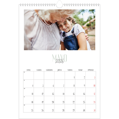 Calendarios A3 — Tipografía mixta [portada]