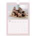 Calendario personalizado A5 — Neo Scandi [Abril]