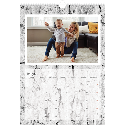 Calendarios A3 — Corteza de árbol [portada]