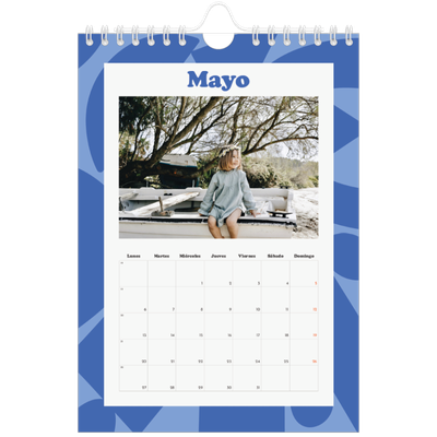 Calendario personalizado A5 — Juego de patrones [portada]