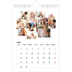 Calendario personalizado A5 — Formas de collage [Abril]