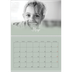 Calendario personalizado doble A4 — Verde bruma [portada]